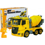 Domiešavač, stavebnica 1:14 RC - žltý